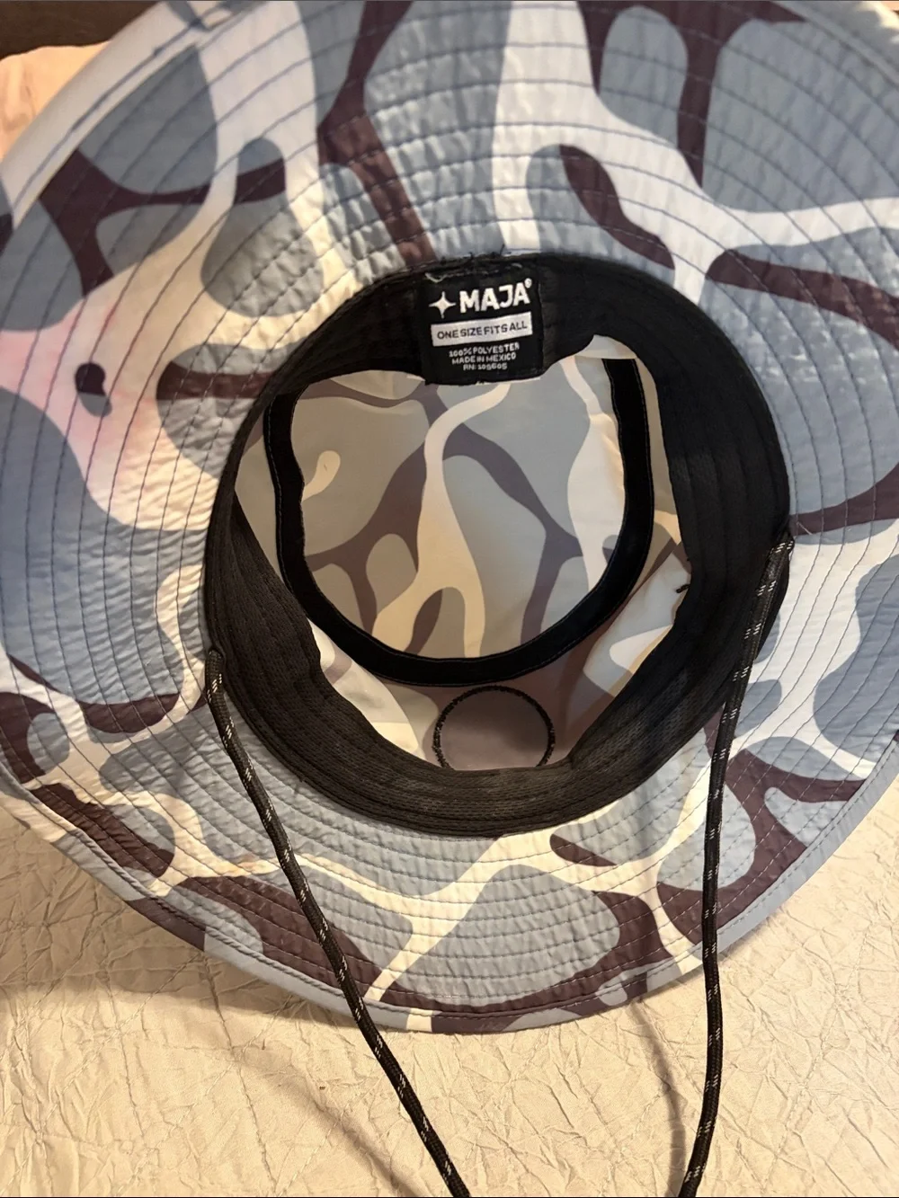MAJA-MEXICAN BAJA Sportswear Men's Gray Camouflage Bucket Sun Hat